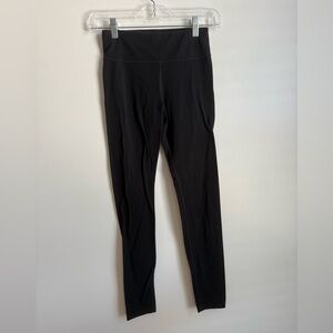 Athleta Girl Black High Rise chit chat Tights